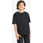DeFacto Premıum Oversize Kalın Tişört Erkek Çocuk G6486A826SM - Siyah-BK81 - 9 - 10 Yaş