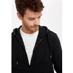 DeFacto R5775AZ20AU Erkek Kapüşonlu Fermuarlı Regular Fit Sweatshirt
