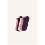 DeFacto Rahat Lastikli 5'li Pamuklu Patik Çorap, 36-40, H3023AXNS, Pembe, kadın