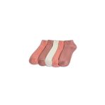 DeFacto Rahat Lastikli 5'li Pamuklu Patik Çorap Kız Çocuk, 23-28, H3086A8NS, Pembe-PN3, kız-çocuk