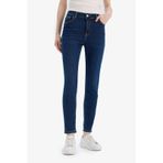 DeFacto Rebeca Skinny Fit Yüksek Bel Düz Paça Uzun Jean Taş Yıkama Pantolon D8178AX25SPNM34