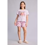 DeFacto Regular Fit 2'li Pijama Takımı Kız Çocuk H8359A826SM - Pembe-PN256 - 13 - 14 Yaş