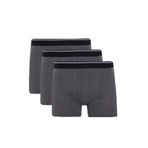 DeFacto Regular Fit 3'lü Baskılı Boxer, 2XL, G9218AX26SP, Gri-GR400, erkek