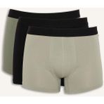 DeFacto Regular Fit 3'lü Boxer C9549AX26SP - Siyah-BK27