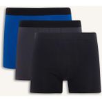 DeFacto Regular Fit 3'lü Boxer E7208AX26SP - Siyah-BK81 - XL