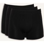 DeFacto Regular Fit 3'lü Boxer N4277AZ26SP - Siyah-BK27 - 3XL