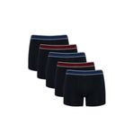 DeFacto Regular Fit 5li Boxer, L, G9365AX26SP, Lacivert-NV135, erkek