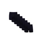 DeFacto Regular Fit 7'li Boxer Seti, S, G4060AX26SP, Lacivert-NV135, erkek