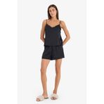 Defacto Regular Fit Askılı Saten Pijama Takım, Xl, F7609AX26SP, Siyah, Kadın