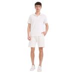 DeFacto Regular Fit Basic Düz Şort, L, D5103AX25SP, Ekru-ER98, Erkek