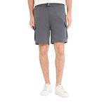 DeFacto Regular Fit Beli Bağcıklı Kargo Cepli Şort, XS, D9494AX25SM, Antrasit-AR104, Erkek
