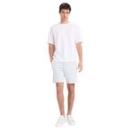 DeFacto Regular Fit Beli Lastikli Rahat Kalıp Jean Bermuda Şort, 34, E4554AX25SM, Mavi-NM63, Erkek