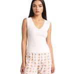 DeFacto Regular Fit Beyaz Atlet, M, G8218AX26SP, Beyaz-WT34, Kadın