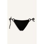 DeFacto Regular Fit Bikini Altı Siyah, L, E0142AX26SM, Siyah-BK81, Kadın