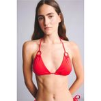 DeFacto Regular Fit Bikini Üstü, L, E0137AX26SM, Kırmızı, Kadın