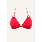 DeFacto Regular Fit Bikini Üstü, M, E0137AX26SM, Kırmızı, Kadın