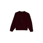 DeFacto Regular Fit Bisiklet Yaka Kazak, L, G8393AX25WN, Bordo-BR452, Kadın