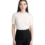 DeFacto Regular Fit Bisiklet Yaka Kazak, M, D3306AX26SP, Ekru-ER99, Kadın