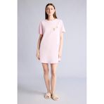 DeFacto Regular Fit Bisiklet Yaka Kısa Kollu Gecelik G4018AX26SP - Pembe-PN648 - 2XL