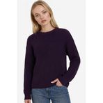 DeFacto Regular Fit Bisiklet Yaka Triko Kazak, XL, H6905AZ25WN, Mor-PR140, Kadın