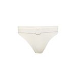 DeFacto Regular Fit Brode Bikini Altı Beyaz, L, E3900AX25SM, Beyaz-WT16, Kadın