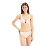 DeFacto Regular Fit Bürümcük Bikini Altı, XL, B6904AX25SM, Ekru, Kadın