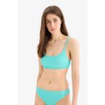 DeFacto Regular Fit Bürümcük Bikini Üstü Yeşil, XS, B7207AX25SM, Yeşil-GN1173, Kadın