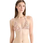 DeFacto Regular Fit Çiçekli Bürümcük Üçgen Bikini Üstü, S, E2576AX25SM, Çok Renkli, Kadın