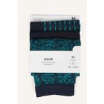 DeFacto Regular Fit Çizgili 3'lü Lacivert Boxer Seti T4935AZ26SP - Lacivert-NV135