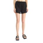 DeFacto Regular Fit Deniz Şortu Siyah, XS, E3857AX25SM, Siyah-BK27, Kadın