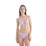 DeFacto Regular Fit Desenli Bağcıklı Bikini Altı, M, C4424AX24HS, Mor-PR33, Kadın