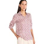 DeFacto Regular Fit Desenli Saten Uzun Kollu Gömlek, S, F5192AX25SM, Siyah-BK81, Kadın