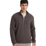 DeFacto Regular Fit Dik Yaka Sweatshirt, S, F9855AX26SP, Antrasit-AR212, erkek