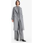 DeFacto Regular Fit Düğmeli Kaşe Uzun Kaban F1215AX25WN - Antrasit-AR229 - XL