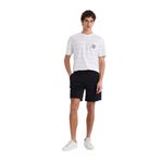 DeFacto Regular Fit Düz Paça Basic Düz Şort, S, B8672AX24SM, Siyah-BK81, Erkek