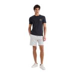 DeFacto Regular Fit Düz Paça Beli Bağcıklı Cepli Basic Düz Şort, XS, B8672AX25SP, Gri-GR184, Erkek