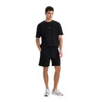 DeFacto Regular Fit Düz Paça Cepli Basic Şort, XS, B8792AX25SM, Siyah-BK81, Erkek