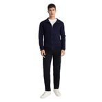 DeFacto Regular Fit Düz Paça Chino Kanvas Pantolon, 30, E8064AX25AU, Lacivert-NV86, Erkek