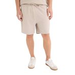 DeFacto Regular Fit Düz Paça Şort, M, D9769AX25SM, Bej-BG170, Erkek