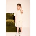DeFacto Regular Fit Erkek Çocuk Şort, 13-14 Yaş, H3495A826HS, Ekru-ER78, Erkek Çocuk