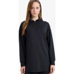 DeFacto Regular Fit Fermuarlı Yaka Uzun Kollu Tunik F5771AX26SP - Antrasit-AR221 - XL
