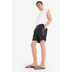 Defacto Regular Fit File Astarlı Kısa Boy Deniz Şortu B7255ax25hsbk27 Siyah