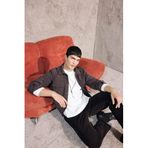 DeFacto Regular Fit Fitilli Kadife Uzun Kollu Gömlek, S, F1619AX, BROWN, Erkek
