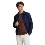 DeFacto Regular Fit Gömlek Yaka Fermuarlı Pamuklu Mont, 2XL, Regular Fit Gömlek Yaka Fermuarlı Pamuklu Mont, Lacivert-NV241, Erkek