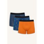 DeFacto Regular Fit Hayvan Desenli 3'lü Boxer G9377AX26SP - 3XL