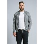DeFacto Regular Fit Hırka, 5XL, H1666AX26SP, Gri, Erkek