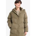 DeFacto Regular Fit Kapüşonlu Fermuarlı Parka, M, Regular Fit Kapüşonlu Fermuarlı Parka, KHAKİ, Kadın