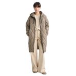 DeFacto Regular Fit Kapüşonlu Kapitoneli Fermuarlı Parka, M, Regular Fit Kapüşonlu Kapitoneli Fermuarlı Parka, Haki-KH402, Kadın