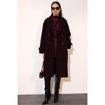 DeFacto Regular Fit Kaşe Kaban F1197AX26SP - Bordo-BR444