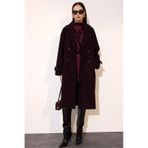 Defacto Regular Fit Kaşe Kaban F1197ax26spbr444 Bordo-br444